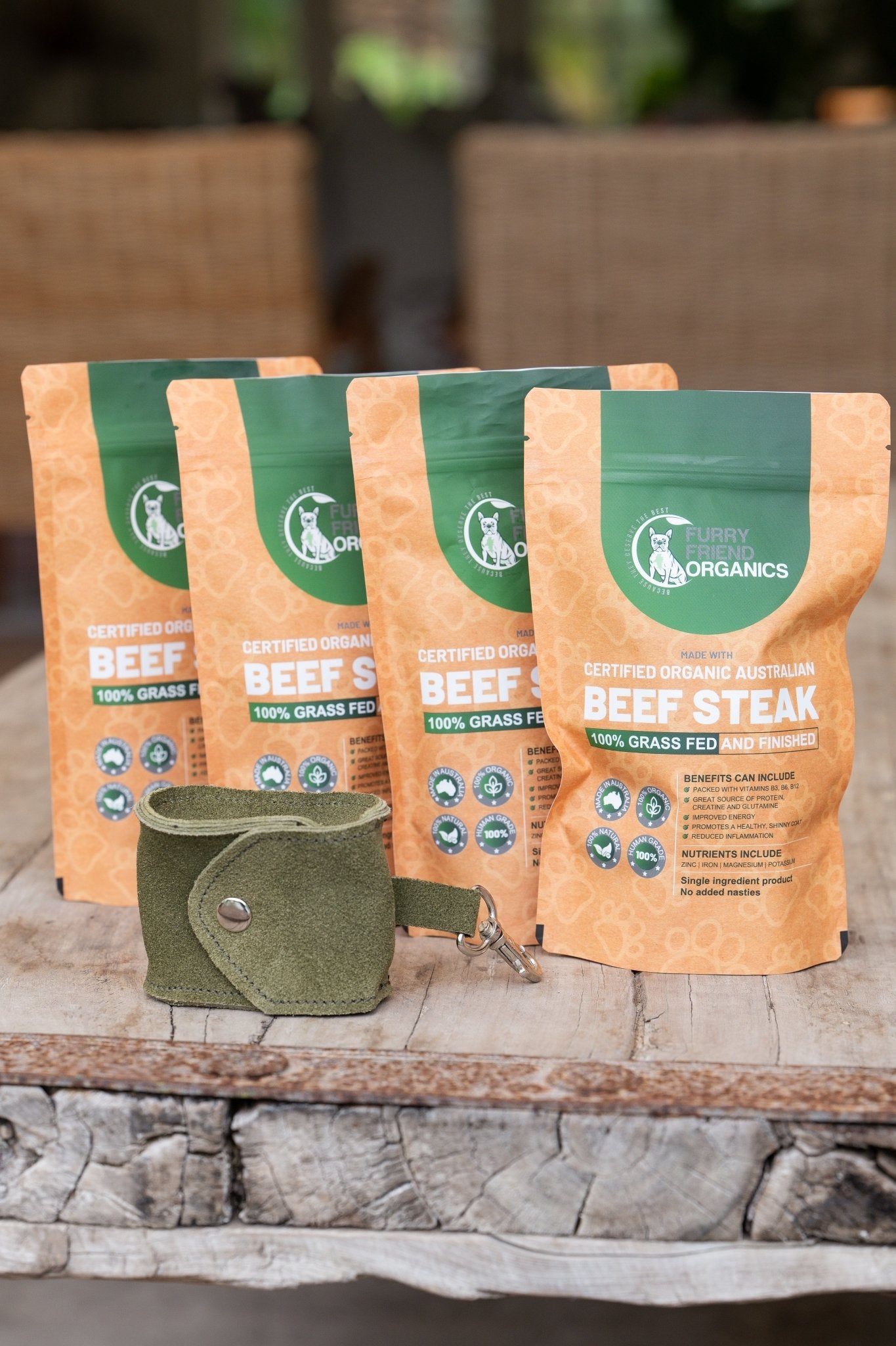 Organic Beef Steak Treats - Furry Friend Organics
