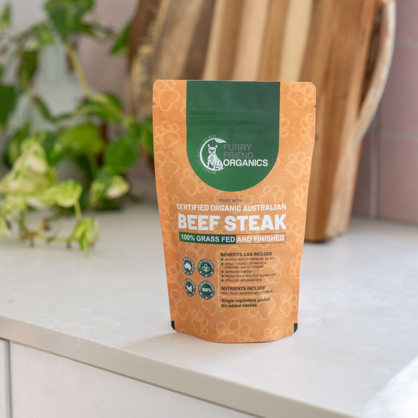 Organic Beef Steak Treats - Furry Friend Organics